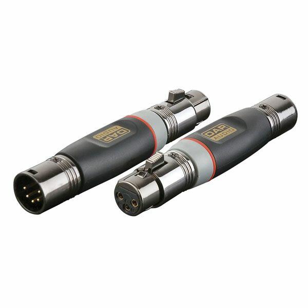DAP 5p XLR M/ 3p XLR F adapter