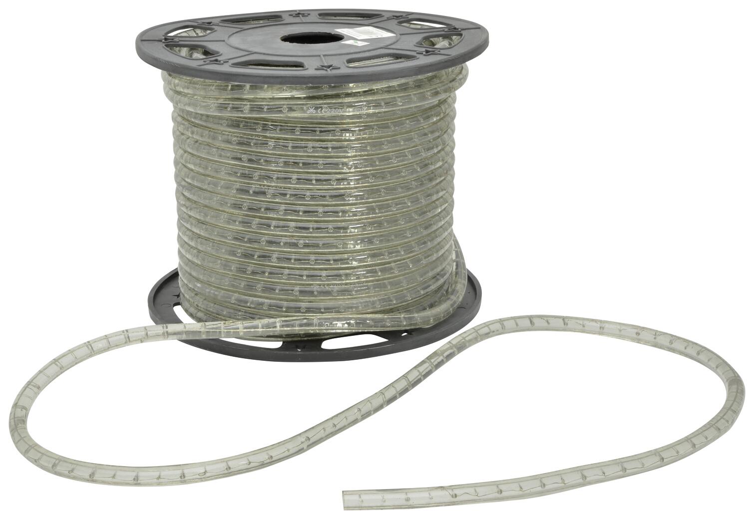 LYYT Rope light, 230V, 45m reel, clear - price per m 155.015UK