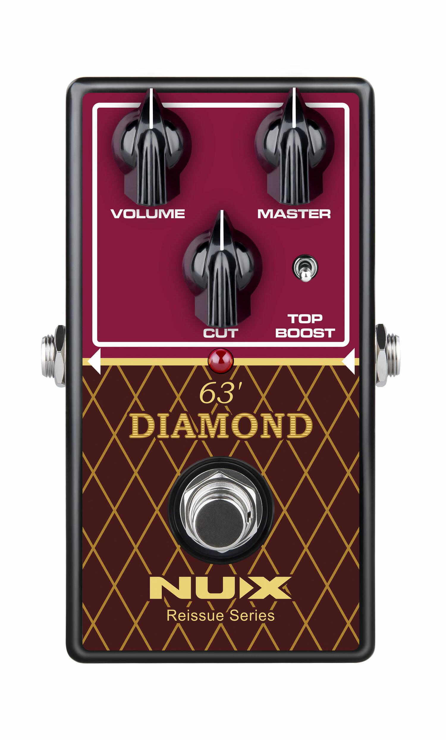 NUX 63 Diamond Overdrive Pedal - 173.237UK