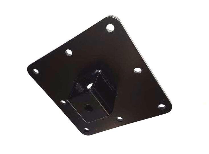 PowerDrive REF 2 HD-B, Heavy duty Universal Ceiling Bracket for Audio & Lighting - BLACK