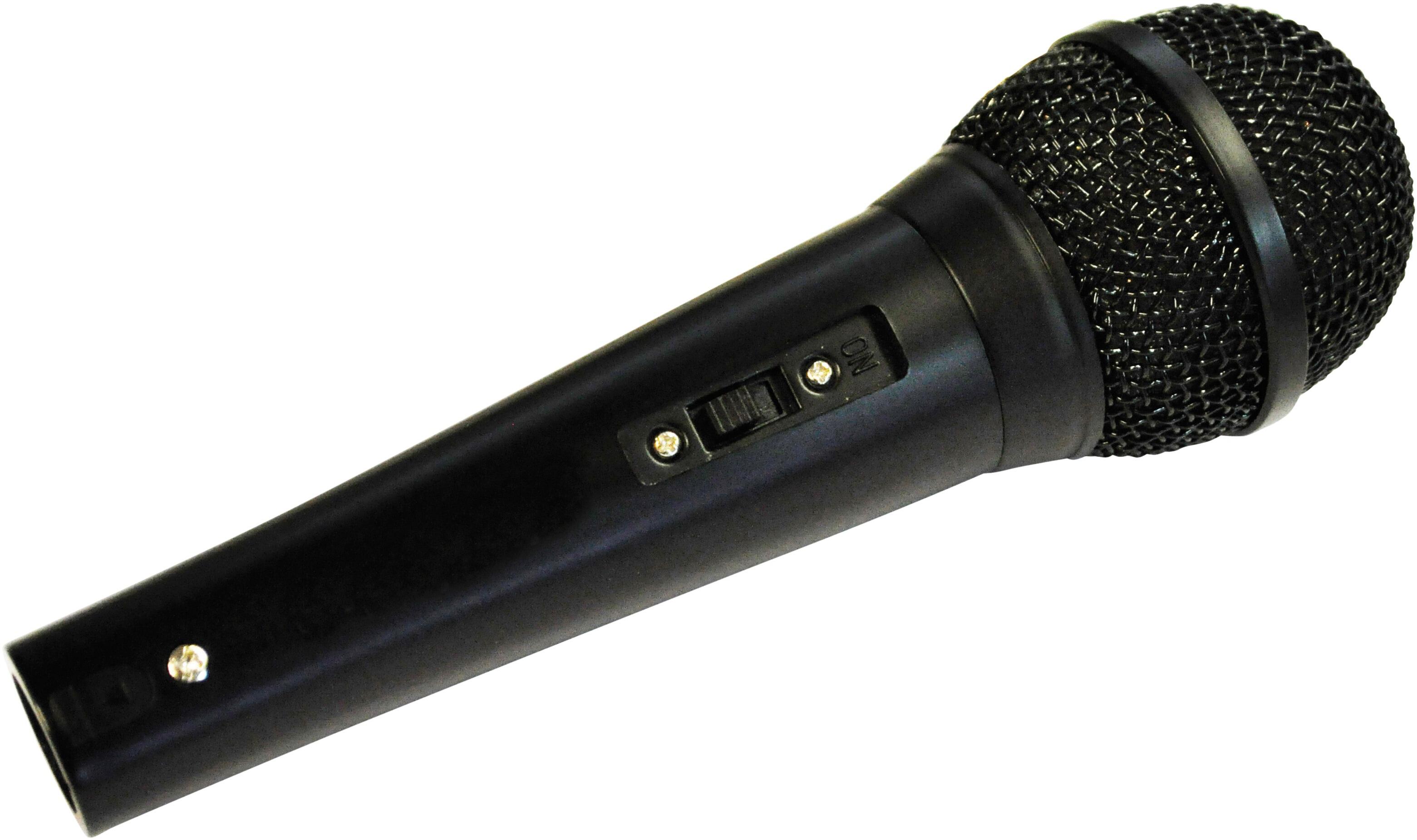 Soundlab Dynamic Vocal Microphone With Fixed 3m 6.35mm Jack Lead, G258BC
