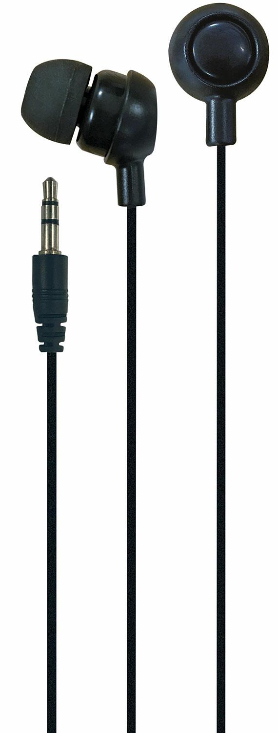 AV:Link EM9 Round mini in-ear earphones - Black - 100.331UK