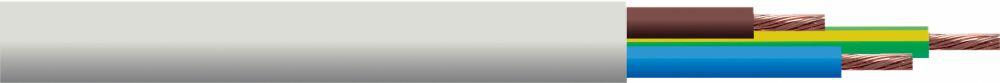 Eagle Round 3 core 1.5mm PVC Flex 15A 3183Y Hank Lead Length (m) 5 (E492E)