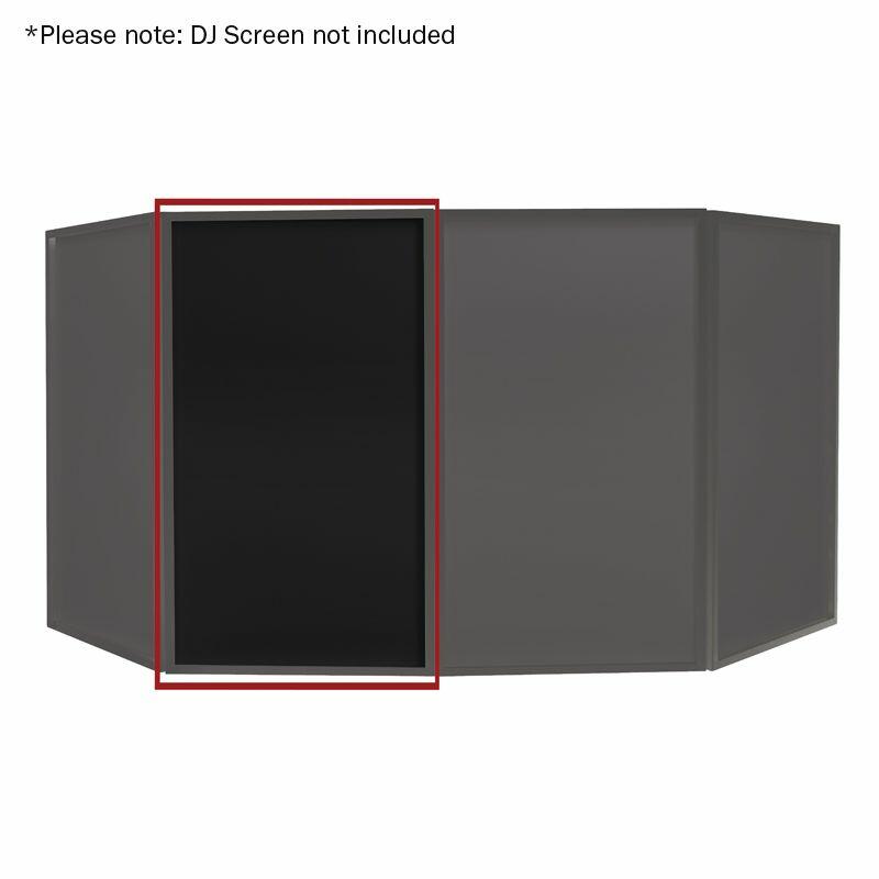 Equinox DJ Screen Black Replacement Lycra Cloth (Single)
