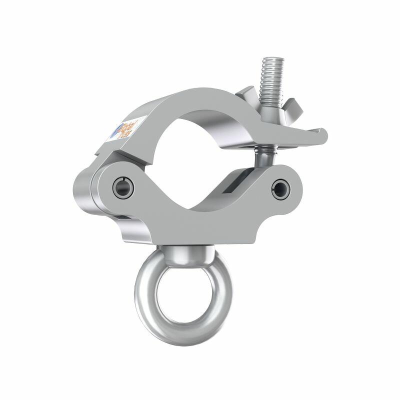 Global Truss Coupler with Eye Nut, 48mm to 51mm, Silver (5033)