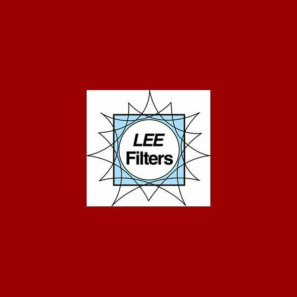 LEE Filter 029 Plasa Red Filter Sheet, 21 x 48