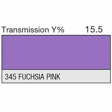 LEE Filter 345 Fuchsia Pink Filter Roll, 7.62m x 1.22m