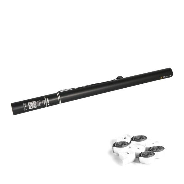 Equinox Electric Streamer Cannon 80cm White and Silver Metallic
