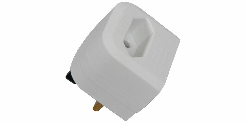 Mercury BCA3W White BCA Euro converter plug - bulk - 429.810UK