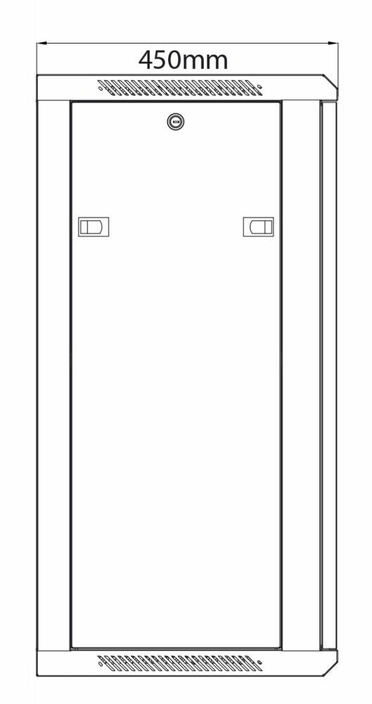 Adastra RC18U450 Rack Cabinet 18U x 450mm Deep - 953.518UK