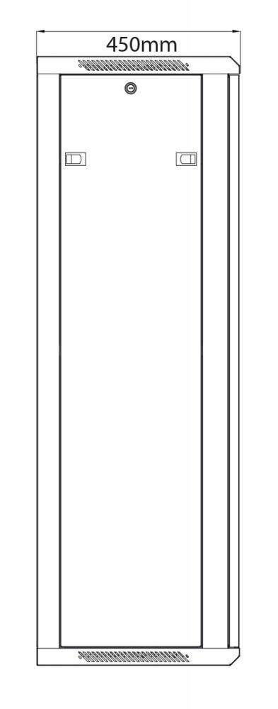 Adastra RC28U450 Rack Cabinet 28U x 450mm Deep - 953.528UK