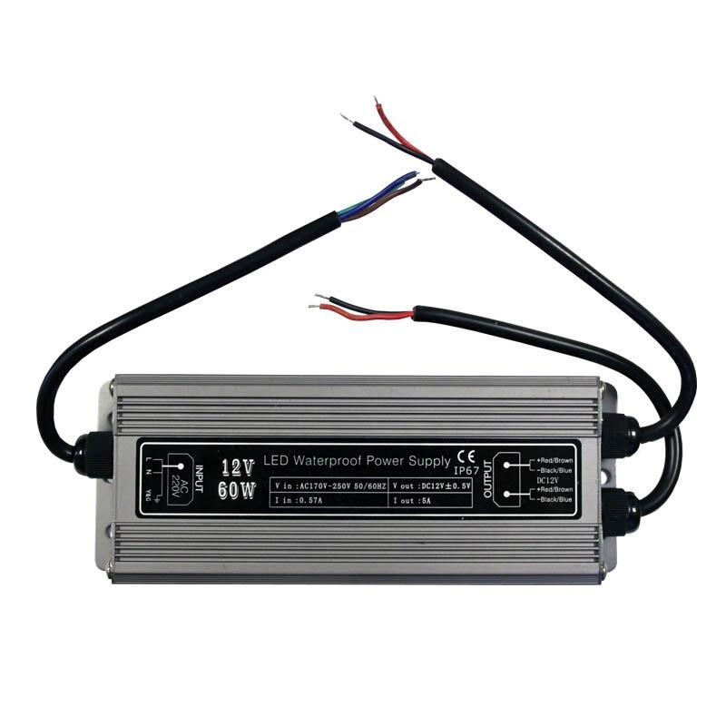 LEDJ Flexoled IP65 60W 12V Power Supply