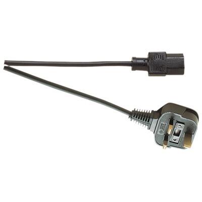 Eagle IEC Mains Lead to 3 Pin UK Plug 5A, 2m, A145AF