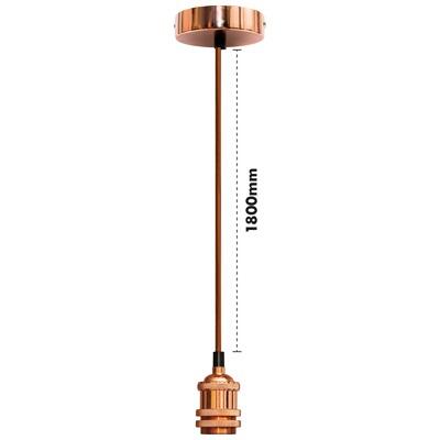Eagle Vintage Single E27 Pendant Lamp holder 1.8M, E390RG