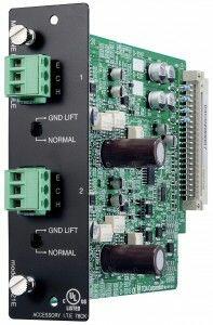 TOA D-921E D-900 Series 2 Channel Mic/Line Input Module (Term Block)