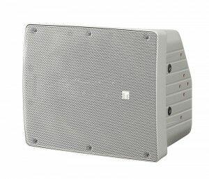 TOA HS-1200WT Coaxial Array Speaker, 100W (8Ω/100v), 12", 70 - 20KHz, White