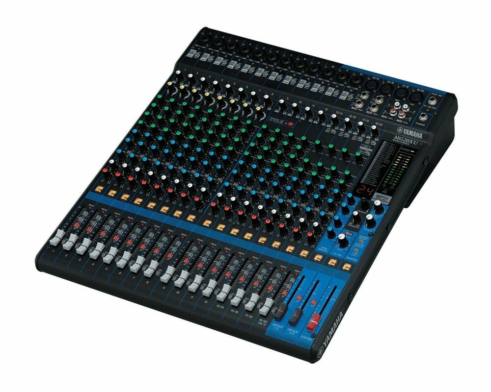 Yamaha MG20XU 20:6 Mixer 12-Mono 4-Stereo i/p +16 D-PRE Mic Pre SPX