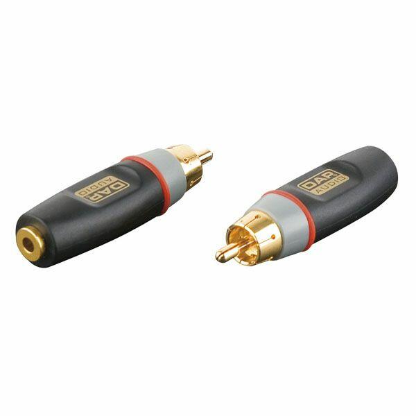 DAP RCA M / 2p mini-Jack F adapter