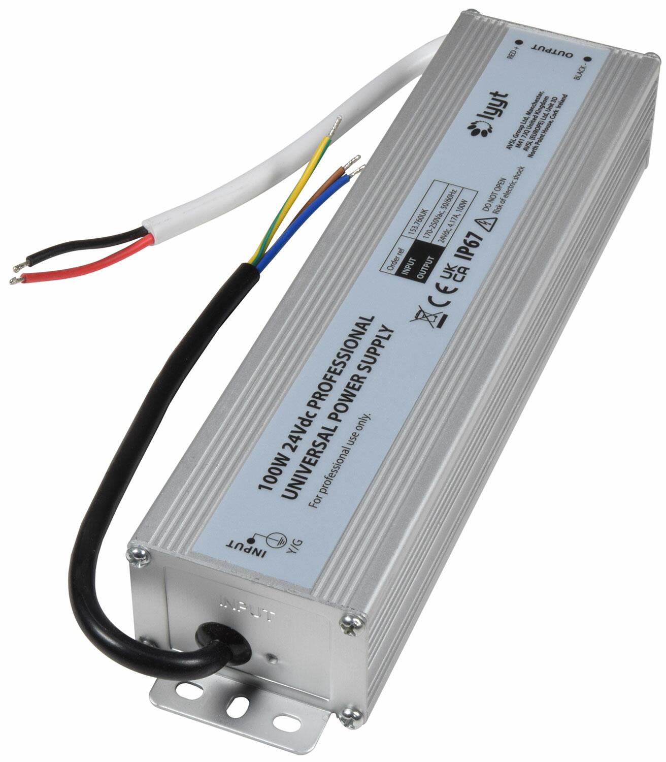 LYYT Power Supply 24Vdc 4.16A 100W 153.760UK