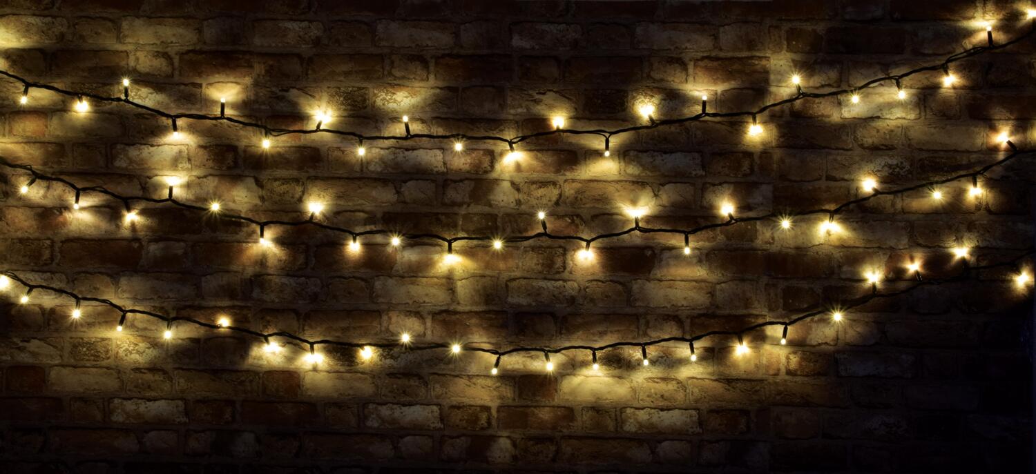 LYYT 90 LED Heavy Duty Static String Light - Warm White 155.404UK