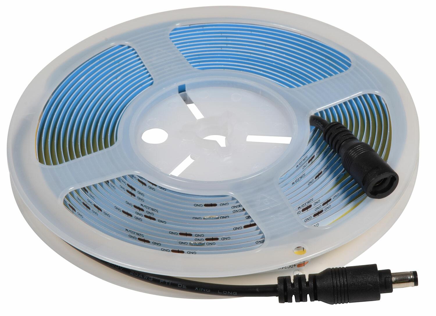 LYYT IP20 24V COB LED Strip 5m - CW 156.665UK