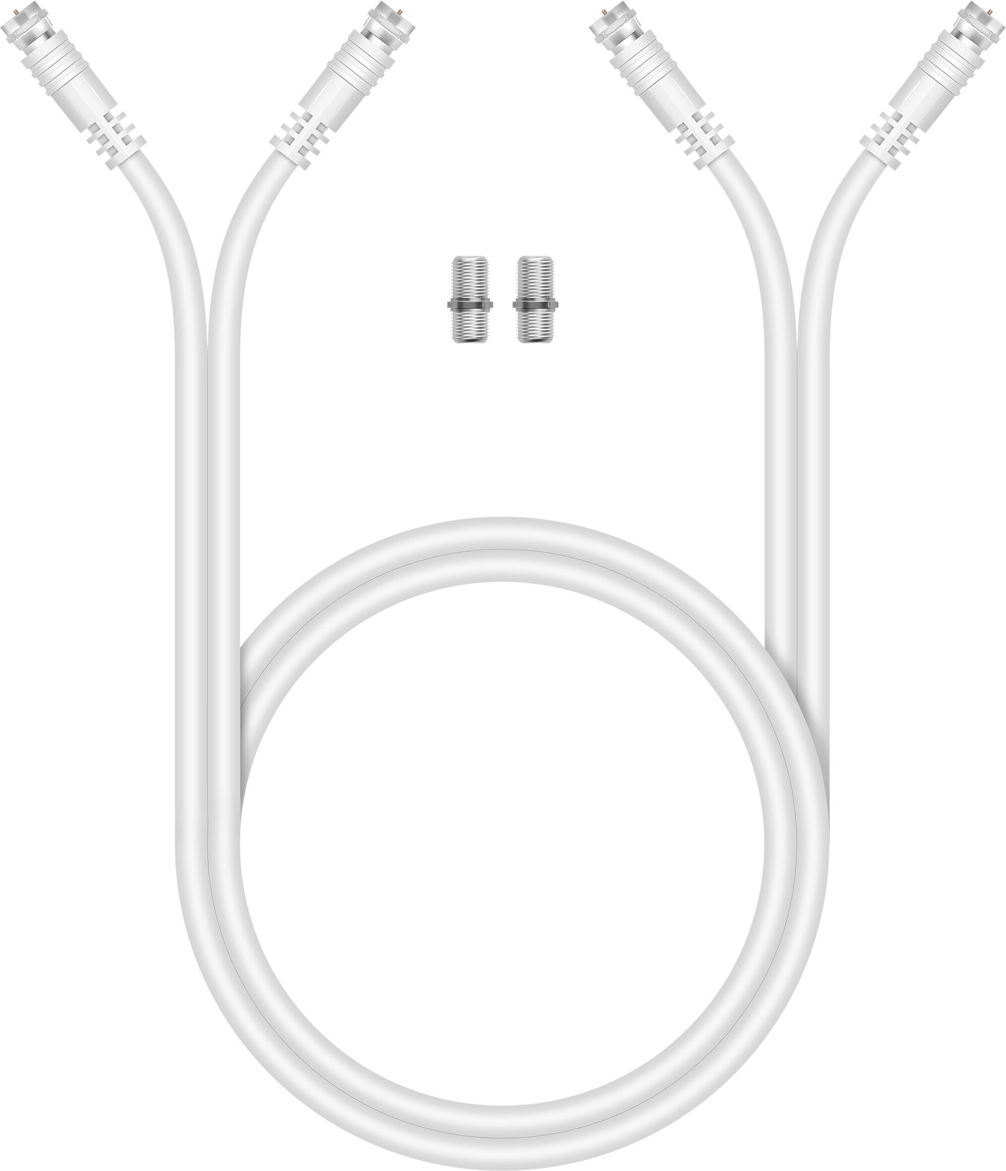 Eagle E402TB Twin RG6 Satellite Extension Kit 5m Lead