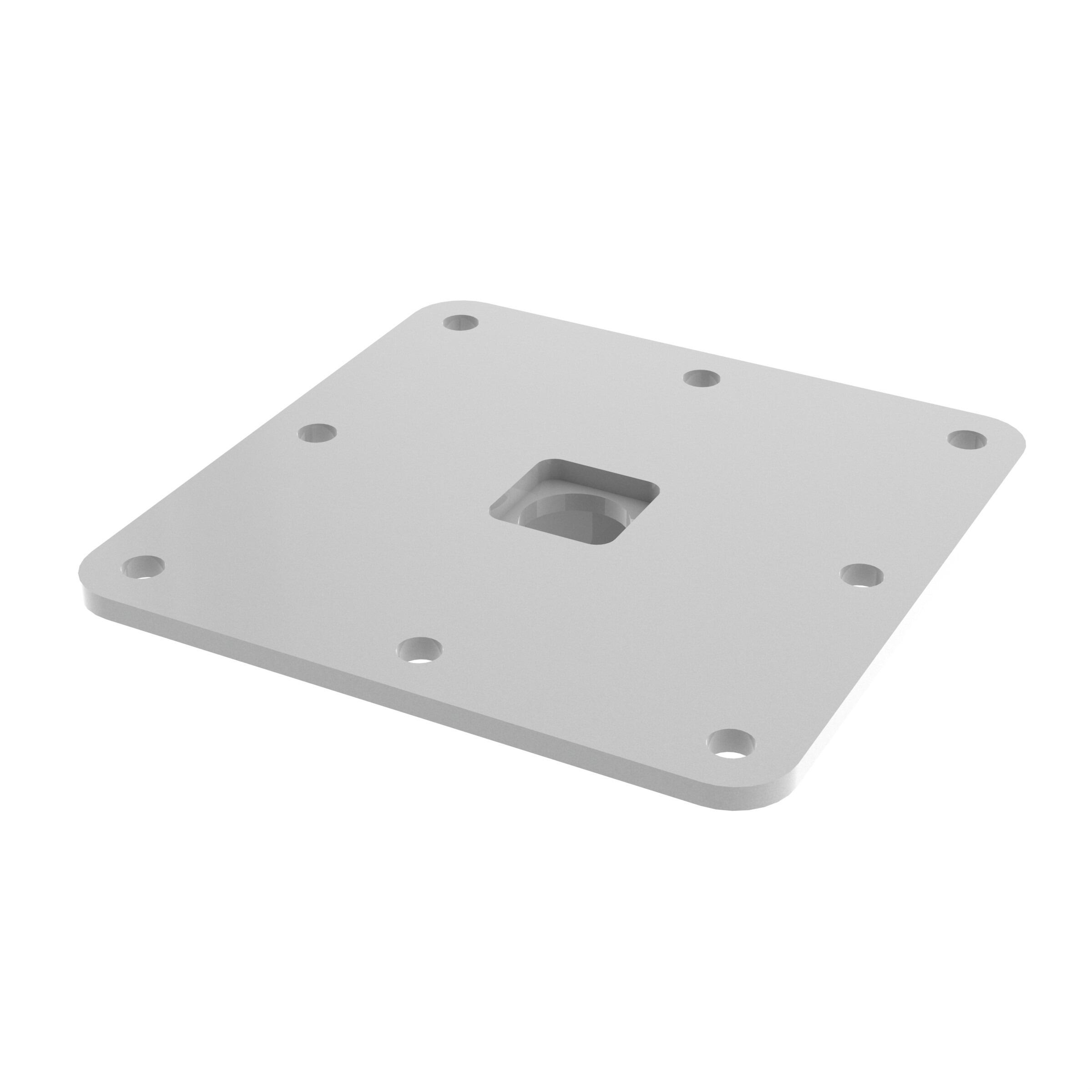 PowerDrive REF 2 HD-W, Heavy duty Universal Ceiling Bracket for Audio & Lighting - WHITE