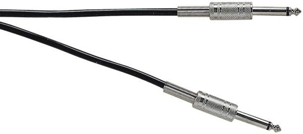 SoundLAB Standard 6.35 mm Mono Jack Plug to 6.35 mm Mono Jack Plug Screened Lead, 1m, ZG030A