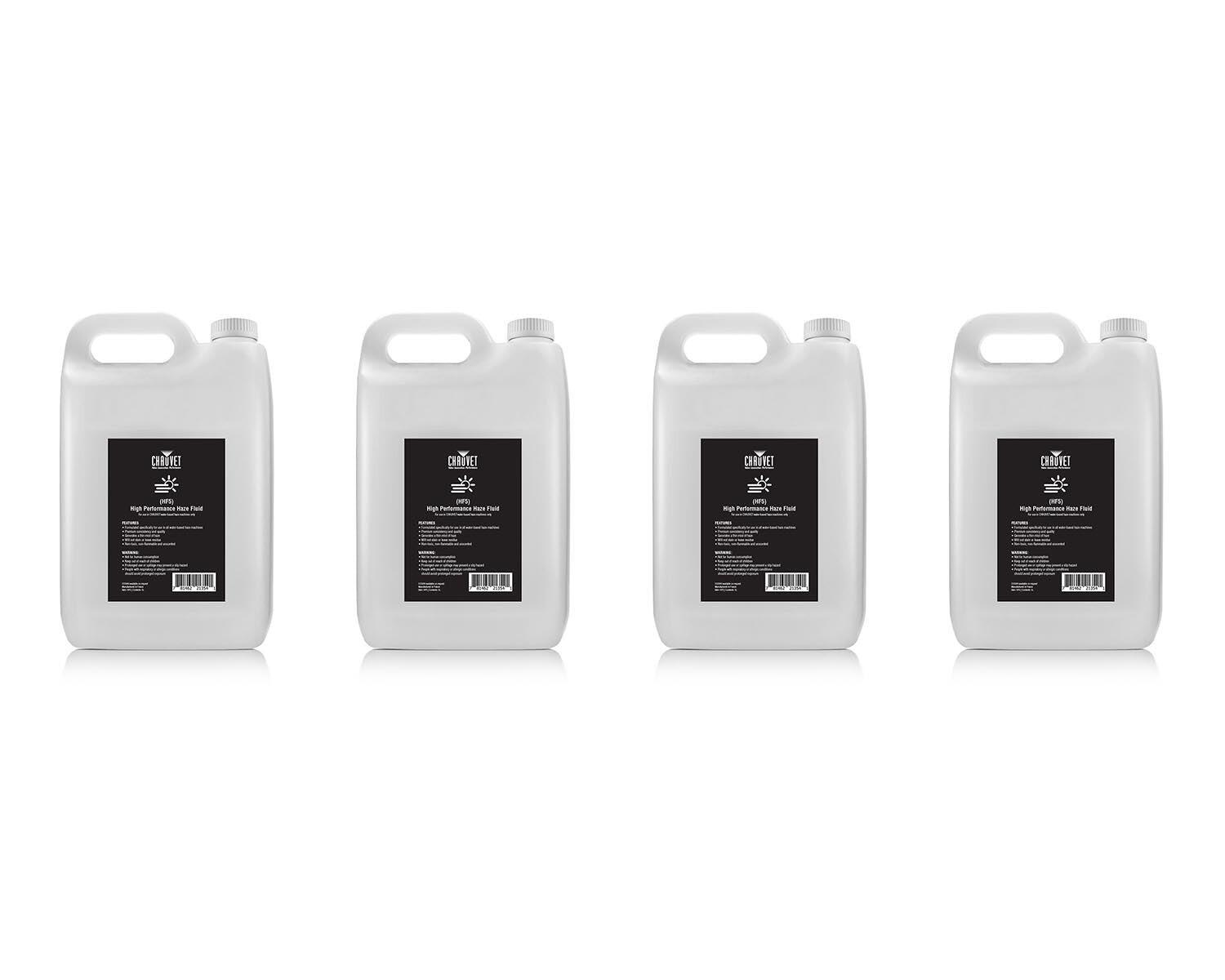 Chauvet HF5, High Performance Haze Fluid, 4 x 5 litres box