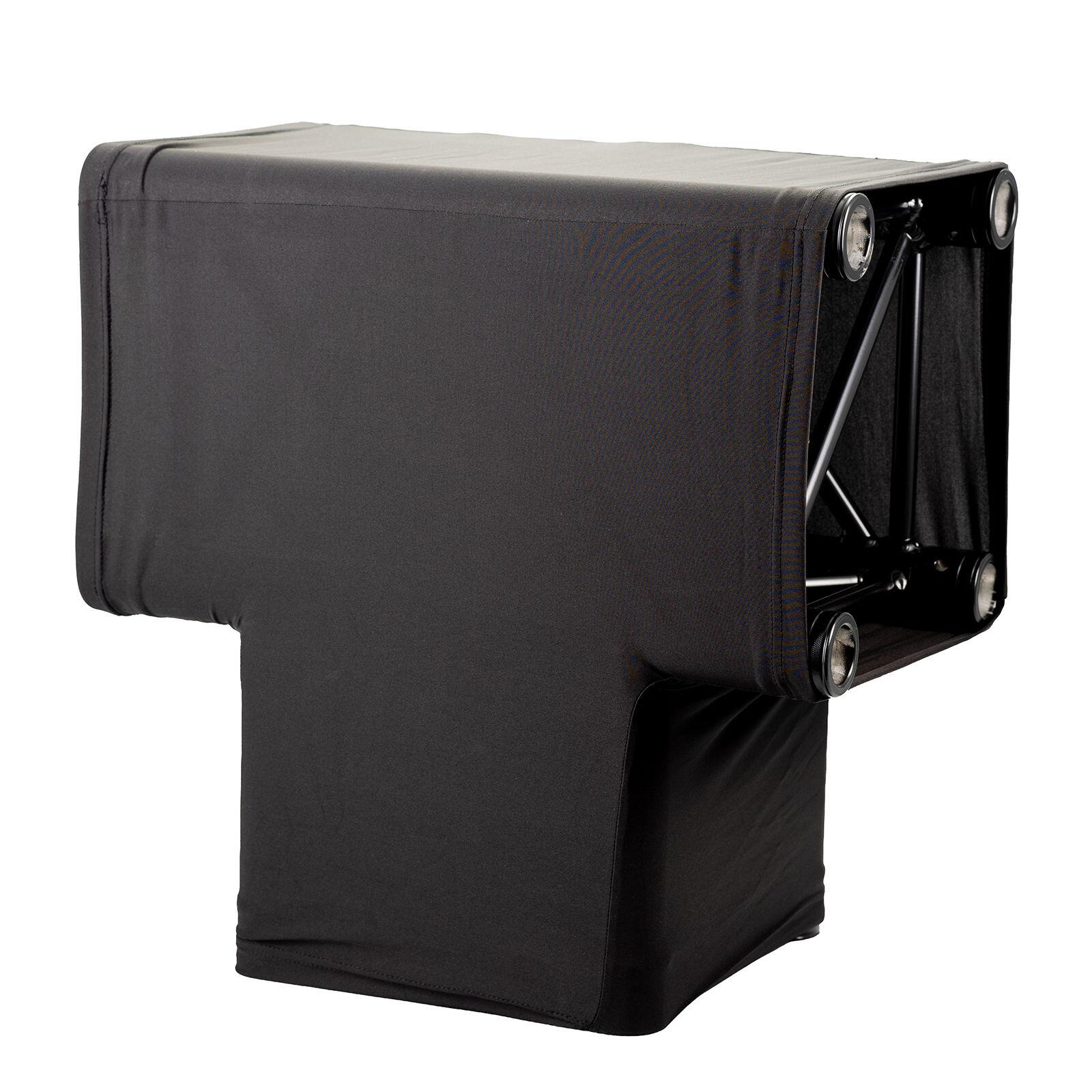 LEDJ Black 3 Way T Piece Quad Truss Sleeve / Sock LEDJ275B