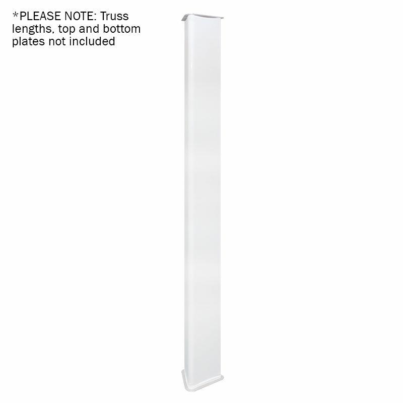 LEDJ White Tri Truss Sleeve/Sock, 3m, LEDJ242