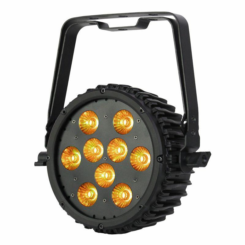 LEDJ Intense 9P10 RGBWA LED Slim Par