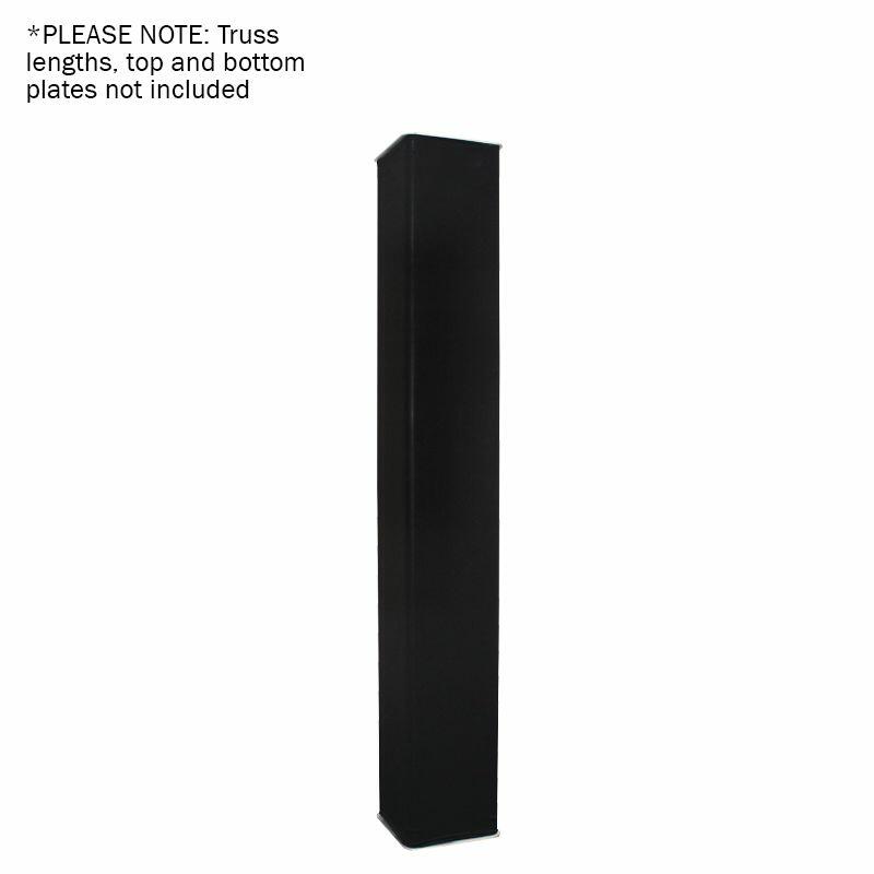 LEDJ Black Quad Truss Sleeve/Sock, 2m, LEDJ272