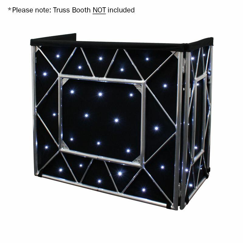 Equinox Truss Booth LED Starcloth System, CW MKII