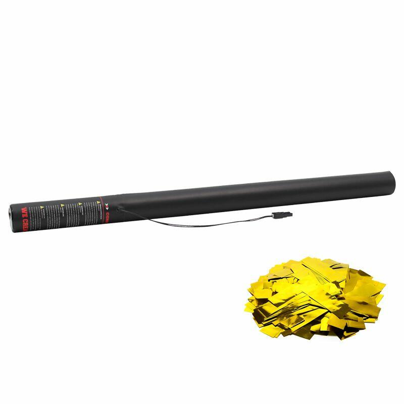 Equinox Electric Confetti Cannon 80cm Gold Metallic