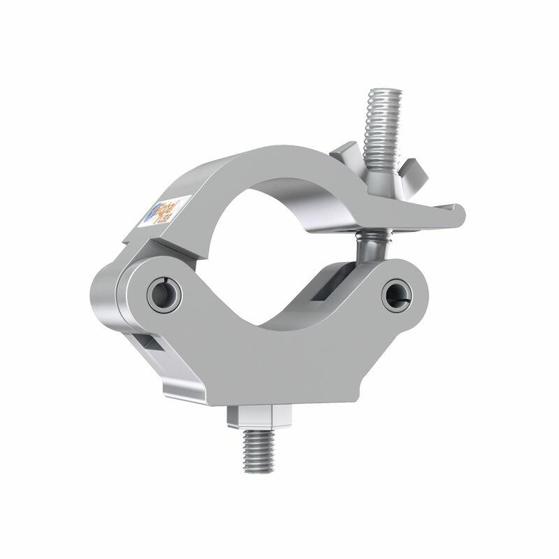 Global Truss Half Coupler for 60mm Tube, Silver, GL3035