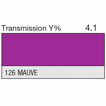 LEE Filter 126 Mauve Filter Roll, 7.62m x 1.22m