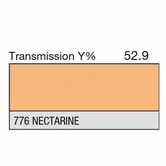 LEE Filter 776 Nectarine Filter Roll, 7.62m x 1.22m