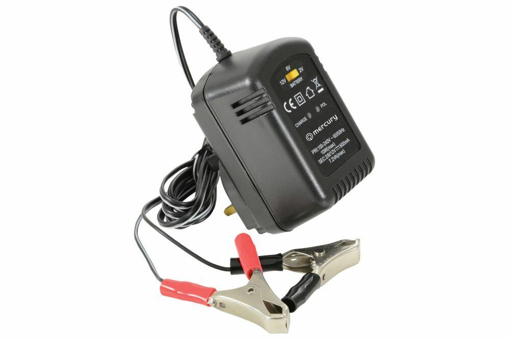 Mercury CHR004 2/6/12V Lead Acid Battery Charger - 690.004UK