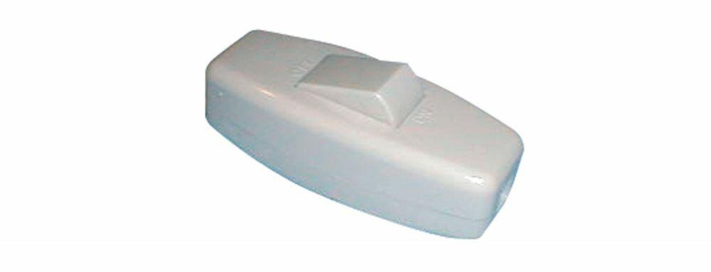 Mercury In-line 6A switch, white - 429.373UK