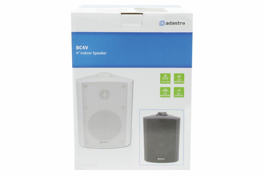 Adastra BC4V-W 100V 4 background speaker white - 952.712UK