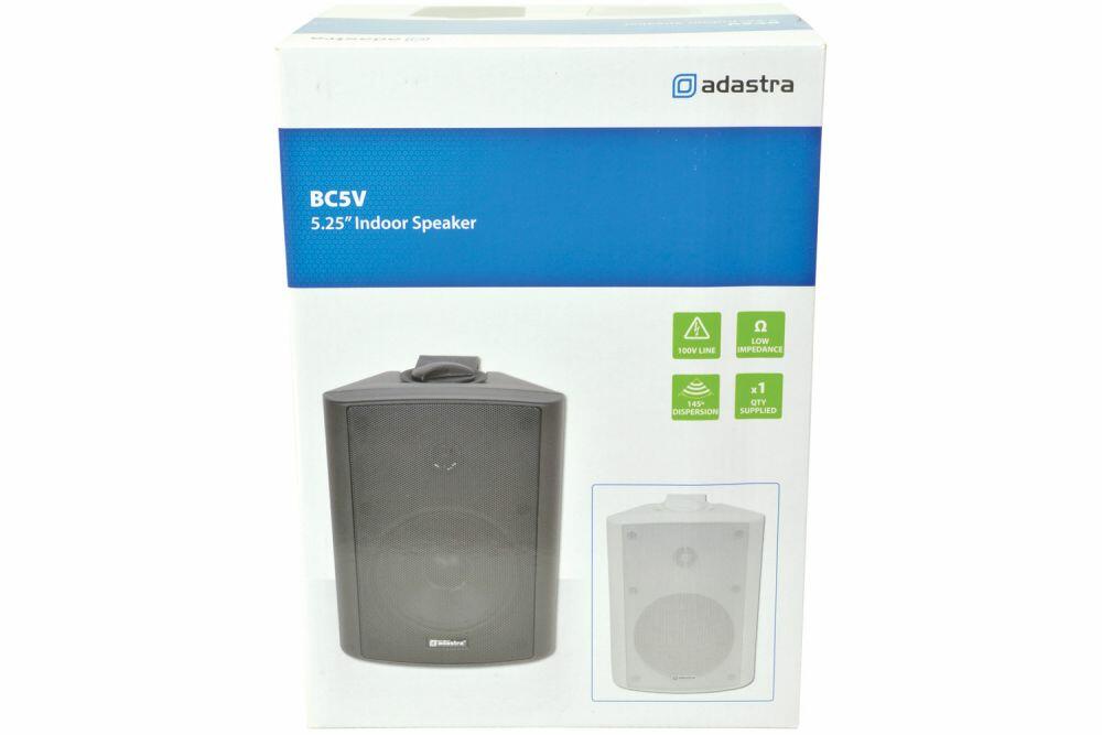 Adastra BC5V-W 100v 5.25" Background Music Speaker, White - 952.714UK