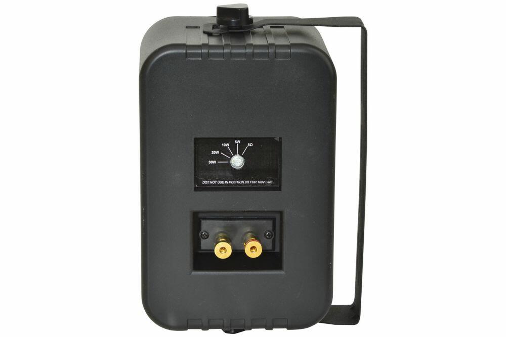 Adastra B30V-B 100v Line LoudLoudspeaker, 4", 30w, BLACK, Pair - 952.887UK