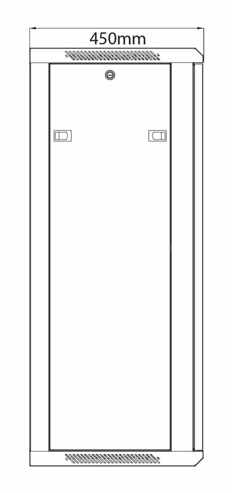 Adastra RC22U450 Rack Cabinet 22U x 450mm Deep - 953.522UK