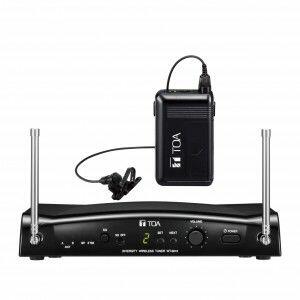 TOA WS-5325M G01/D04 UHF Belt pack Wireless System with YP-M5310 Omni Lapel Microphone