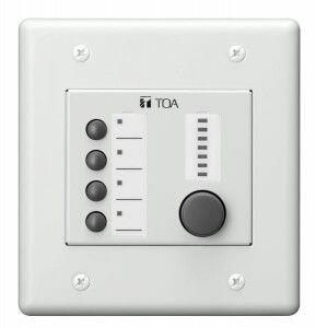 TOA ZM-9014 M-9000 Series Remote Control Panel - Four Button & V/C
