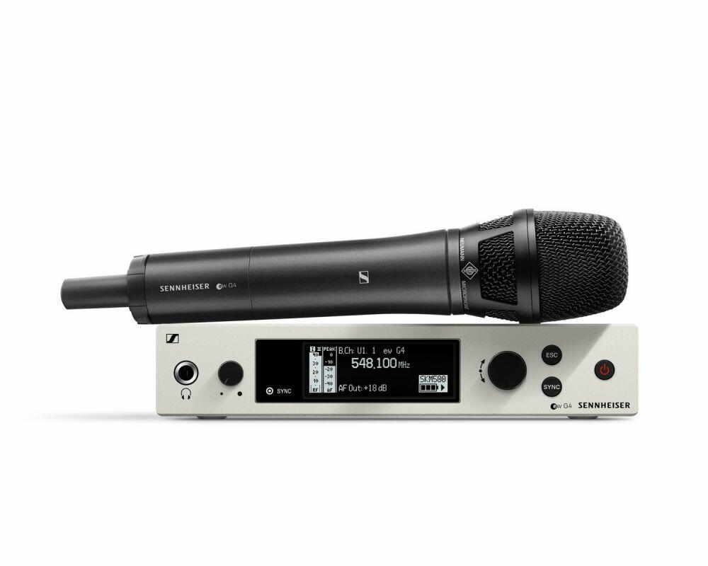 Sennheiser EW500 G4-KK205-GBw, Neumann, Wireless Hand Held, Vocal System