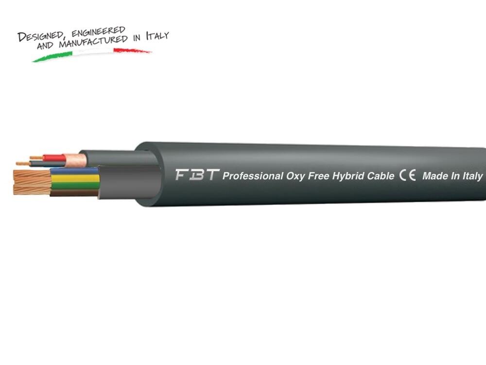 StageCore PS315X22 Professional OFC Hybrid Power & Signal Cable, OD15.5, 3x1.5mm + 2x0.22 BLACK - (33048)