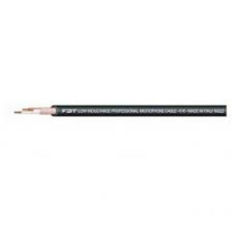 StageCore M322 Prof.Microphone Cable - 2x0,22/2x24 AWG PVC Flex 3.5mm BLACK - (33024)