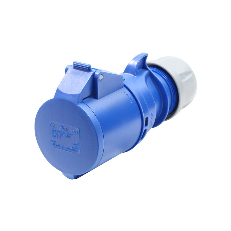 StageCore 32A 230v Power Connnector, 223-6, 3p IP44 230v BLUE - (200310)